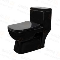 توالت فرنگی گاتریا مدل ساترون مشکی